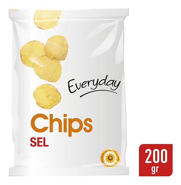 Chips zout 200g