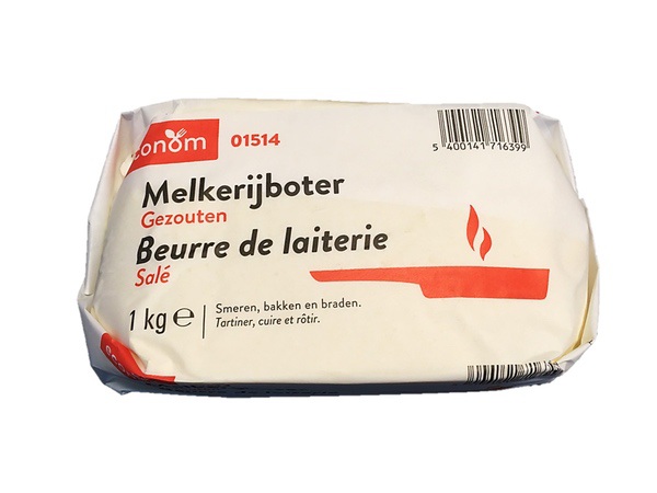 Beurre de laiterie salé 1kg