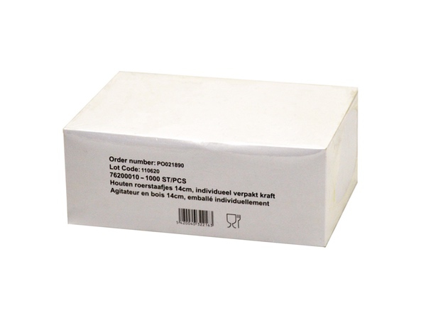 Roerstaafje ind. 140mm 1000st