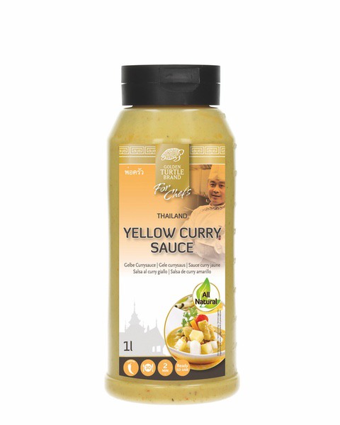 Sauce curry jaune 1L
