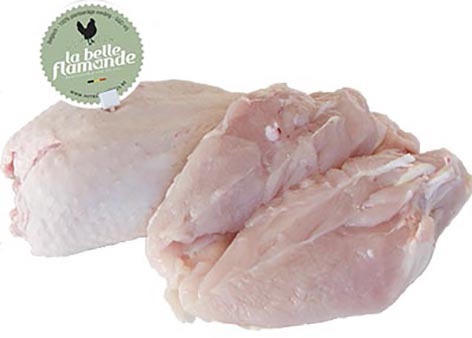 Filet de poulet avec peau ±450g ±5p ±2,25kg