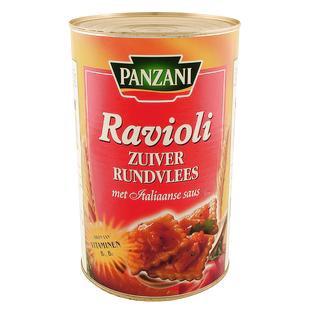 Ravioli zuiver rundsvlees in Italiaanse saus 4kg