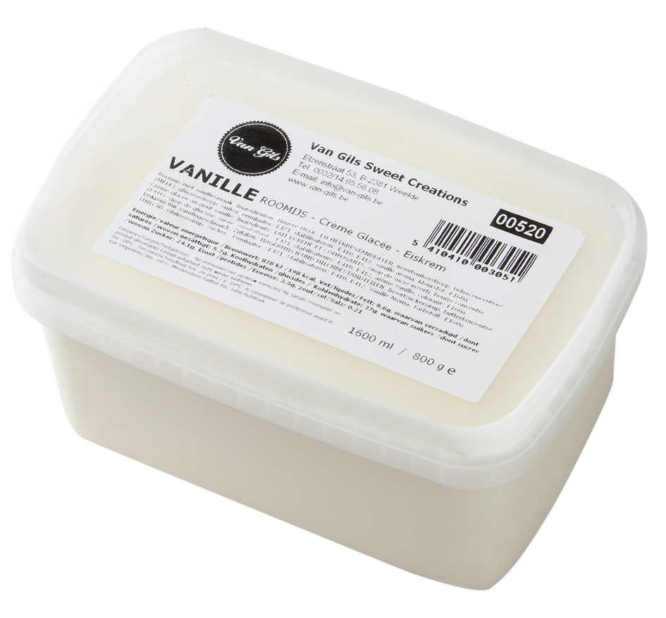 Crème glacée vanille 1,6L