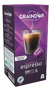 Espresso luminoso 6RF cups 20p