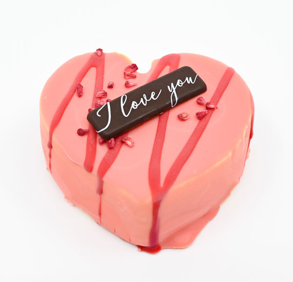 Valentijn/moederdag hartje bavarois 120mlx12