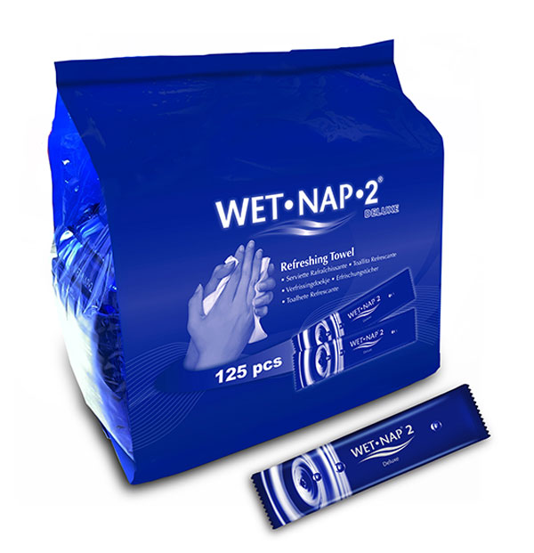 Verfrissingsdoekje deluxe Wet-Nap2 125st