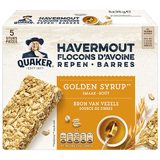 Haverm.reep golden syrup 35gx5 - Solucious