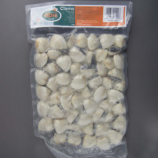 Palourdes Cythérées cuites (40-60) 1kg