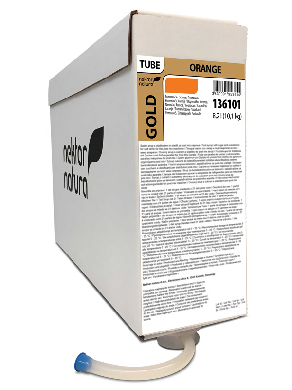 Jus d'orange gold Tube BIB 8L