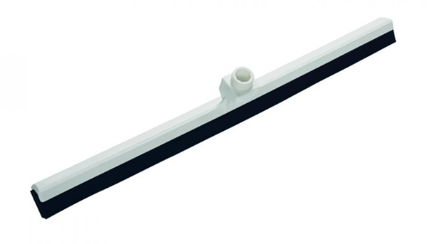 Vloertrekker 60cm wit met zwart rubber 1st