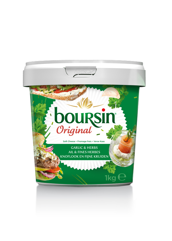 Boursin original ail et fines herbes 1kg