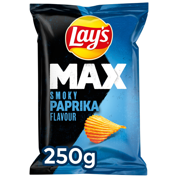 Chips MAX smokey paprika 250g