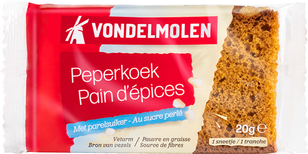 Pain d'épices avec sucre perlé (1tr)20gx200