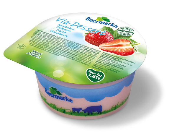 Crème à la fraise avec édulcorants 150g