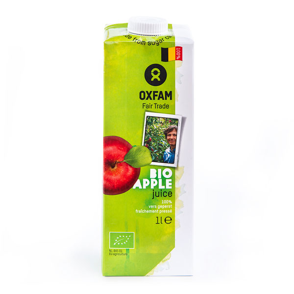 Jus de pommes belge trouble BIO Fairtrade 1L