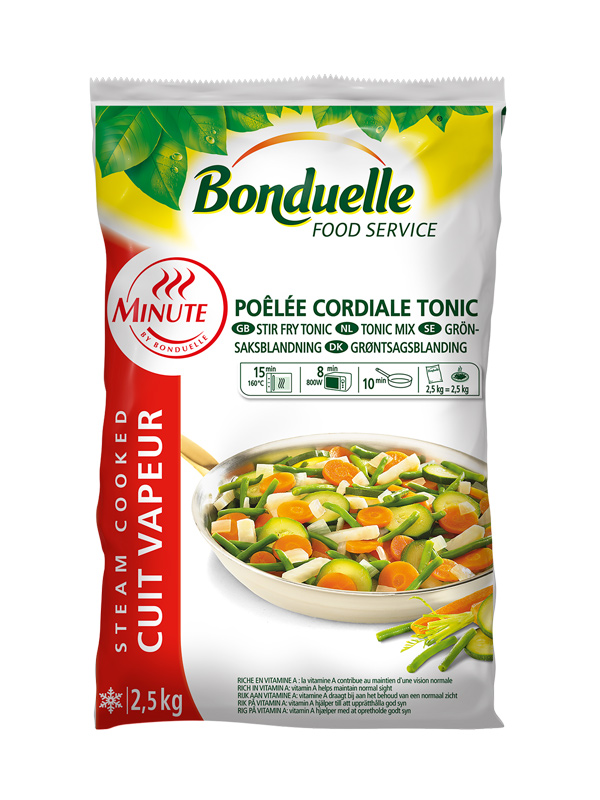 Mix de légumes poêlées cordiale tonic 2,5kg