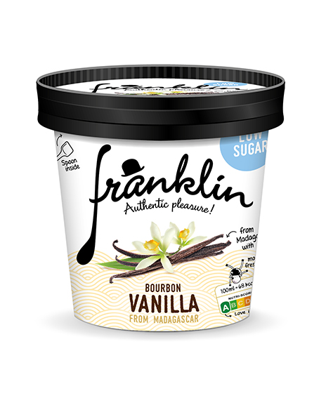 Pot glace vanille 100mlx12