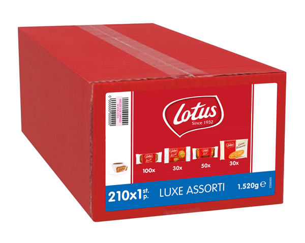 Biscuits luxe ind.assortiment 210p