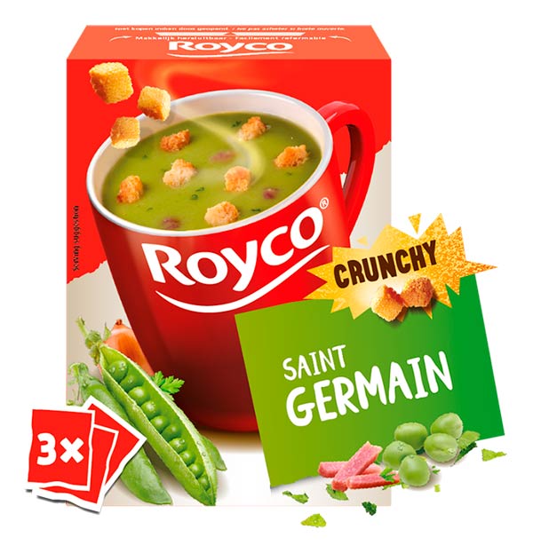 Soupe Saint-Germain Crunchy 3p