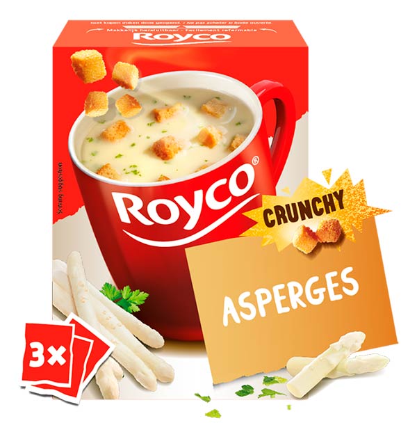 Soupe aux asperges Crunchy 3p