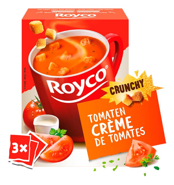 Crème de tomates Crunchy 3p