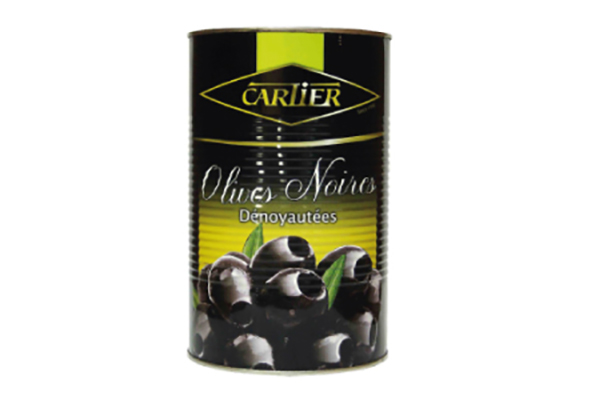 Olives noires dénoyautées 5/1 4,5kg