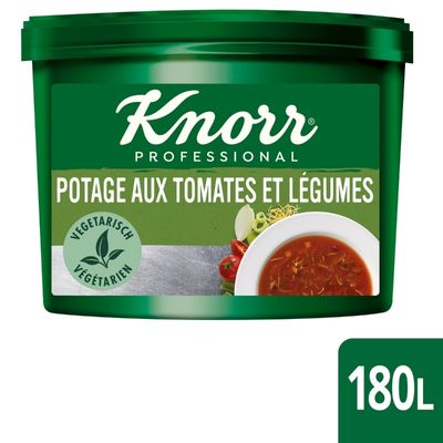 Soupe aux tomates et légumes  en poudre(180L)10kg