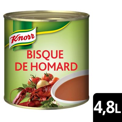 Soupe de homard (4,8L) 2,4kg