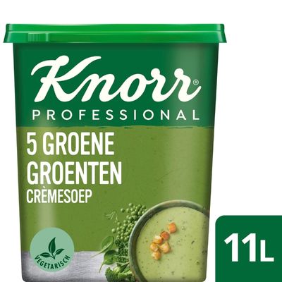 Crèmesoep van 5 groene groenten (11L) 1,155kg