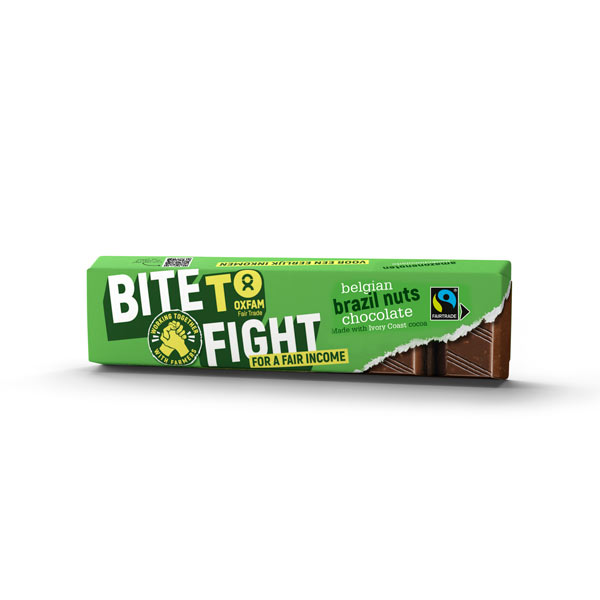 Melkchocolade noten Fairtrade Bite To Fight 47g