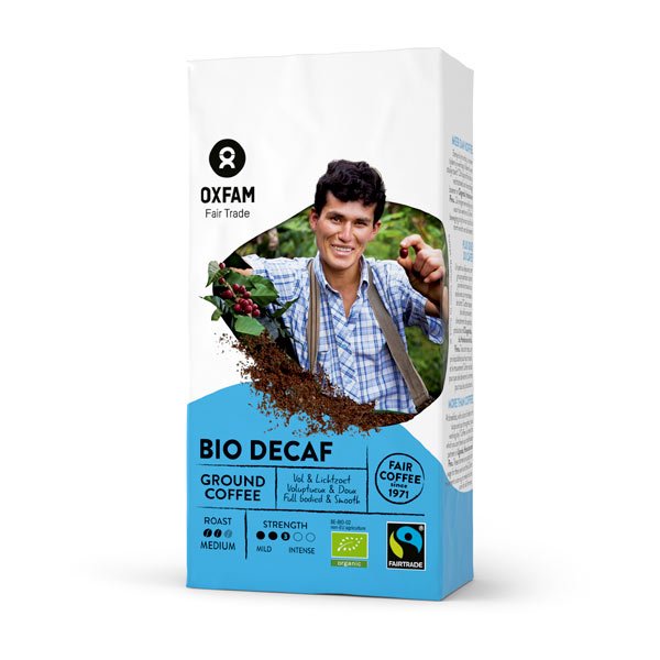 Gemalen koffie deca BIO Fairtrade 250g