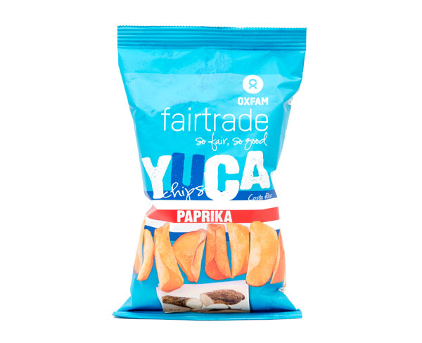 Chips Yuca paprika Fairtrade 50g
