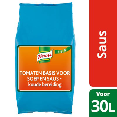 Basis tomatensoep/saus poeder (30L-37,5L) 3kg