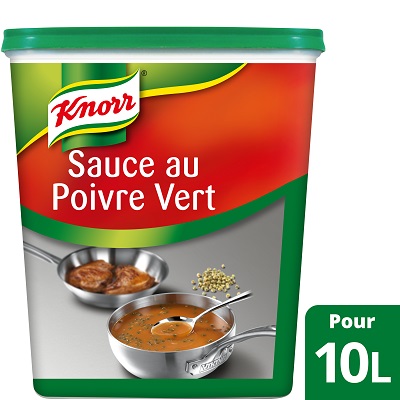 Sauce au poivre vert en poudre (10L) 1,2kg