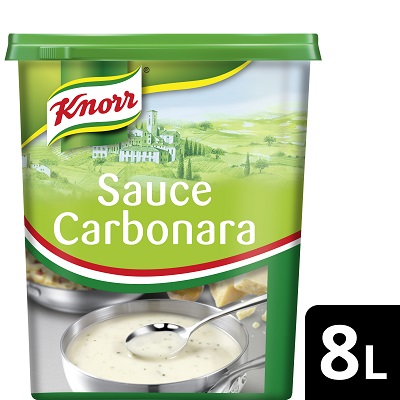 Sauce carbonara en poudre (9,5L) 1,235kg