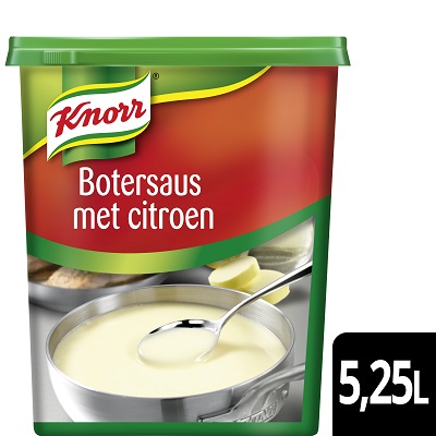 Botersaus met citroen poeder (5,25L) 1kg