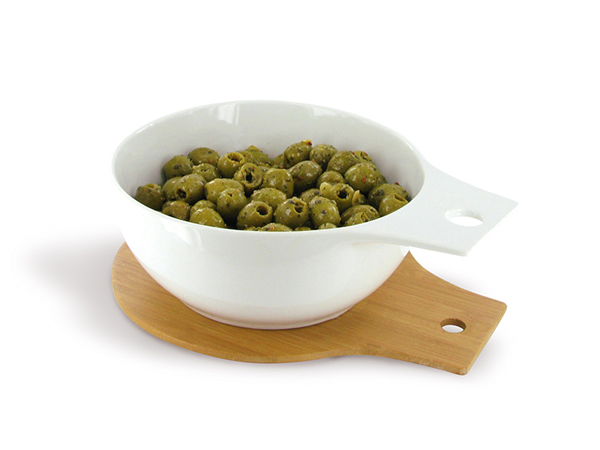 Olives vertes à l'ail 1kg