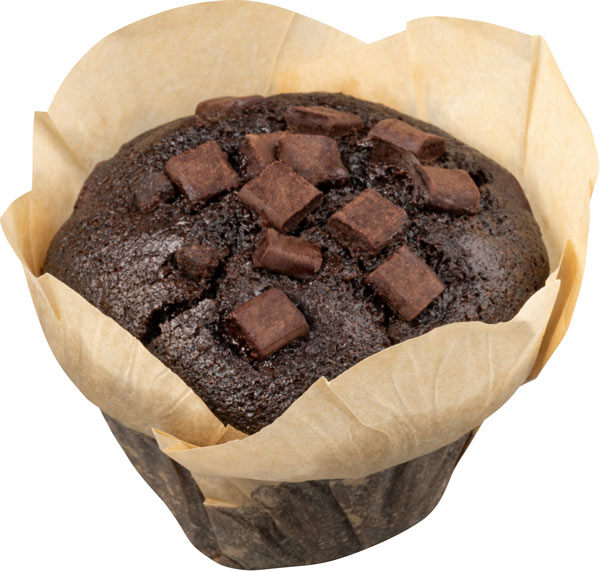 Muffin chocolate vegan 110gx36