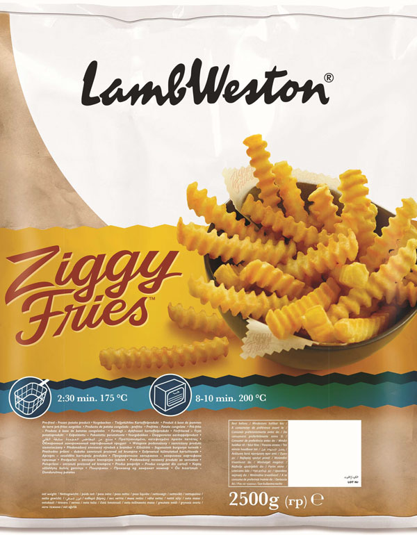 Ziggy Fries 9mm 2,5kg