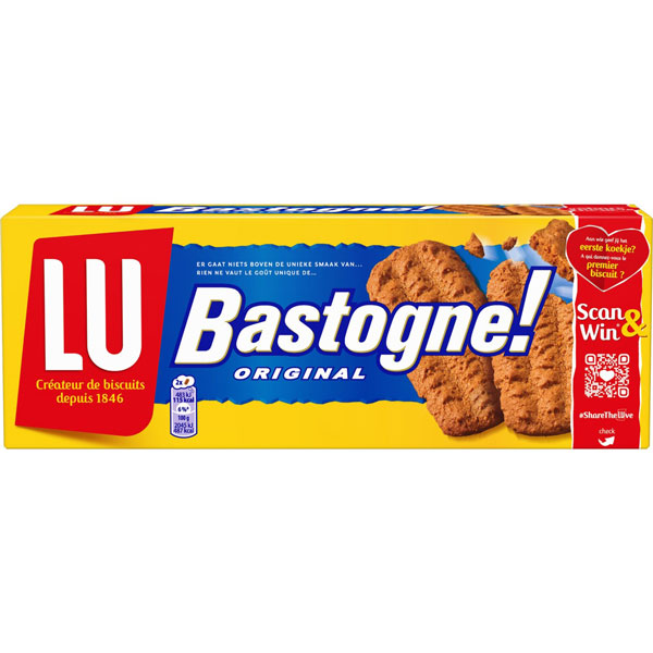 Koekjes met candijpoeder Bastogne 260g