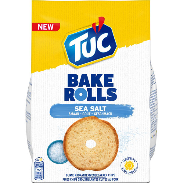 Tuc Bake Rolls Salt 150g