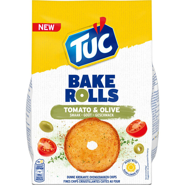 Tuc Bake Rolls Tomato-Olive 150g