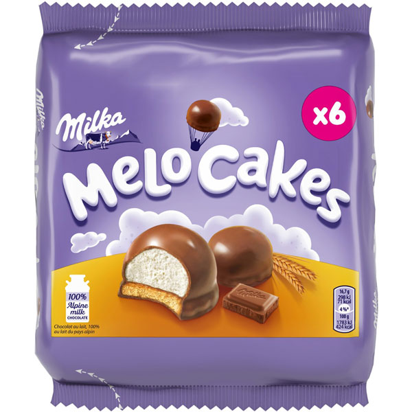 Melo-cakes 6st 100g