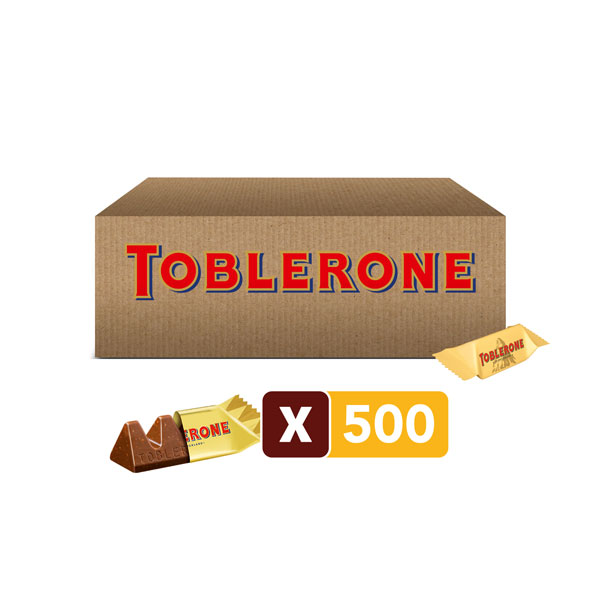 Toblerone - Bonbons chocolat lait/noir/blanc TOBLERONE