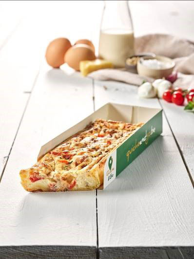 Quiche tomate-mozzarella (18cm)200gx16