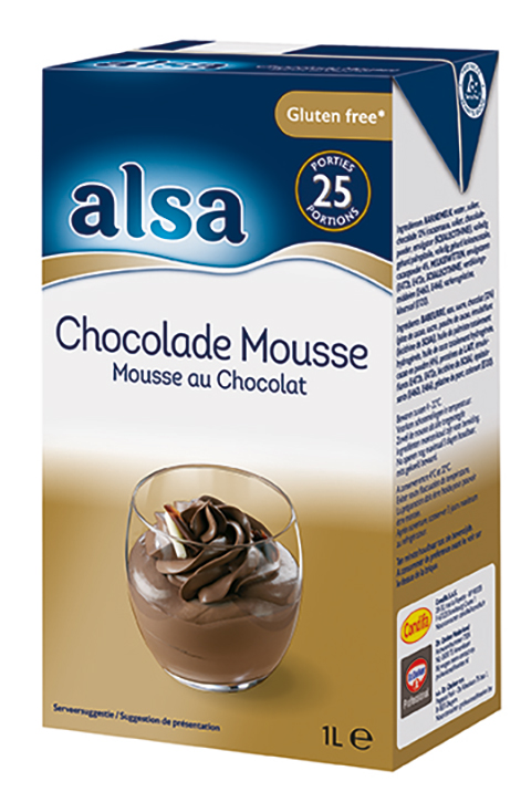 Mousse chocolade 1L