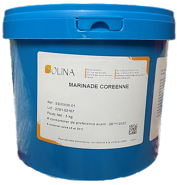Marinade coréenne 3L