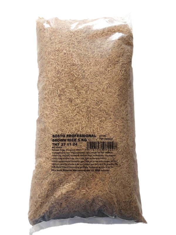Bruine rijst (20' à 25') 5kg