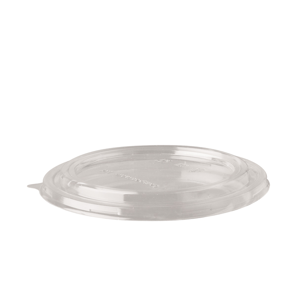 Couvercle saladier PLA transparent 150mm 50p