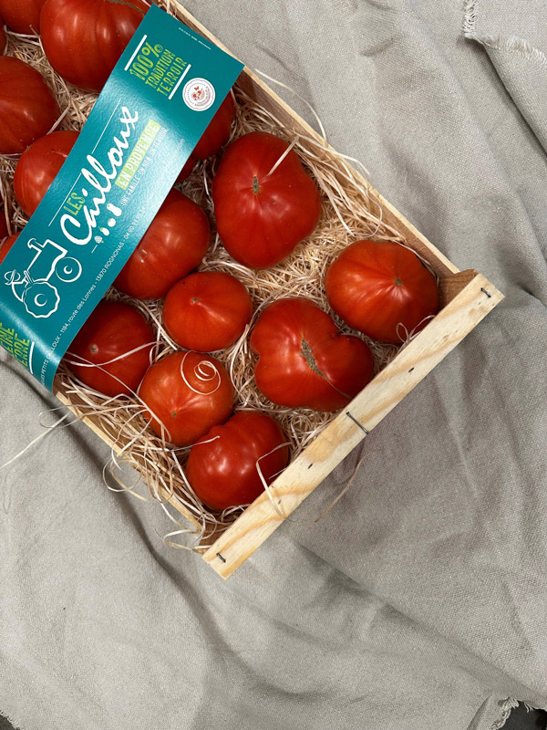 Tomates coeur de boeuf France caisse 4,5kg